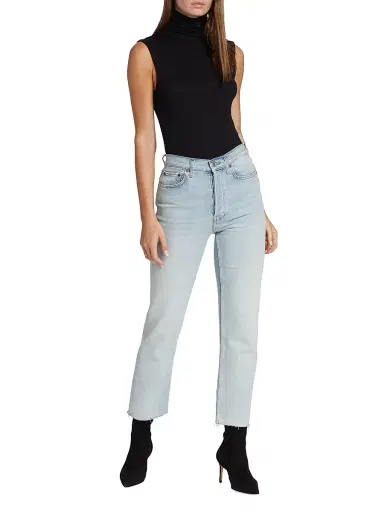 MAJESTIC FILATURES Women's Soft Touch Sleeveless Turtleneck | Thumbnail 2 MAJESTIC FILATURES Women's Soft Touch Sleeveless Turtleneck | Thumbnail 2