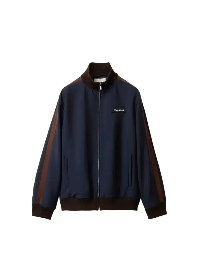 Women's Kid Mohair Blouson Jacket - Blue