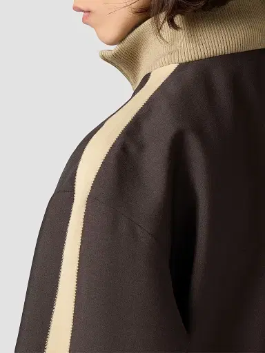 Miu Miu Women's Kid Mohair Blouson Jacket - Brown - Size 8 | Thumbnail 5