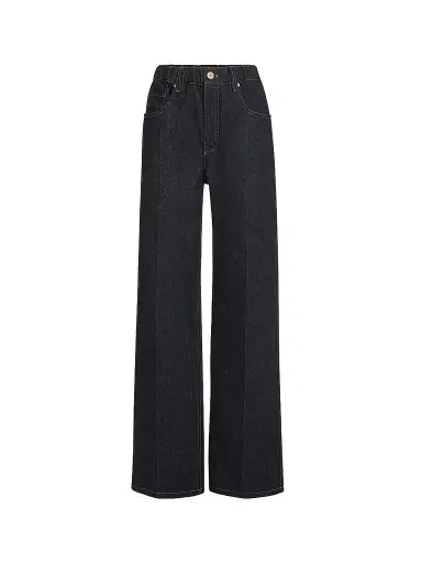 Brunello Cucinelli Women's No Fade Denim Contemporary Jeans with Monili | Thumbnail 1