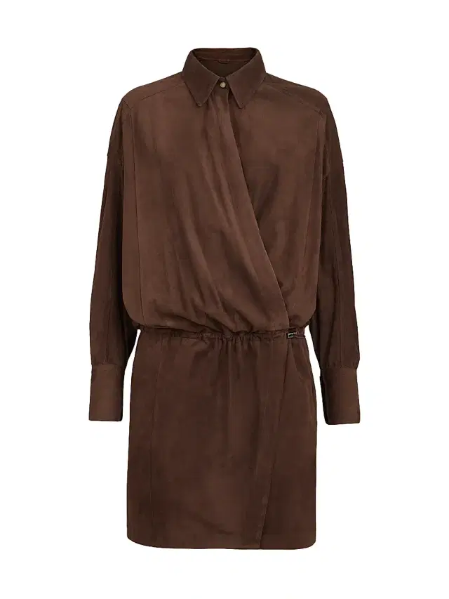 Brunello Cucinelli Women's Suede Shirt Dress