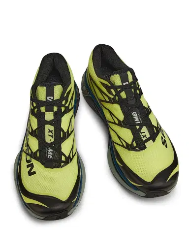 MM6 MAISON MARGIELA Women's x Salomon XT Printed Sneakers - Sunny Lime Black Green Milieu - Size 8.5 | Thumbnail 4