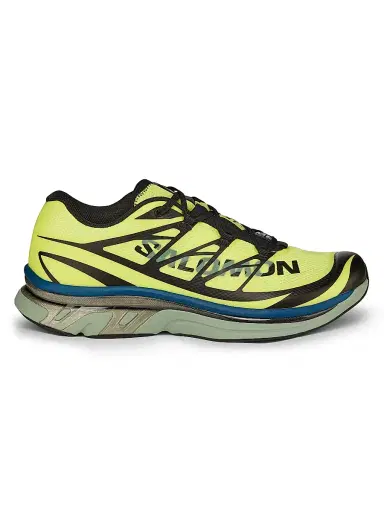 MM6 MAISON MARGIELA Women's x Salomon XT Printed Sneakers - Sunny Lime Black Green Milieu - Size 8.5 | Thumbnail 1