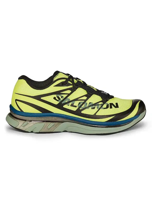 MM6 Maison Margiela Women's  x Salomon XT Printed Sneakers - Sunny Lime Black Green Milieu