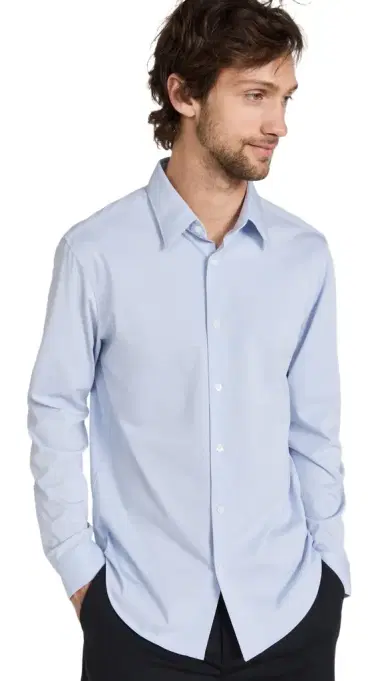 Theory Theory Sylvain Structure Knit Shirt | Thumbnail 1 Theory Theory Sylvain Structure Knit Shirt | Thumbnail 1