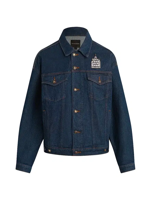 Favorite Daughter Women's  x SNL Otto Denim Jacket - Pepper