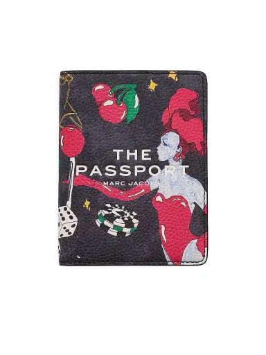 Marc Jacobs The City Las Vegas Leather Passport Case | Thumbnail 1