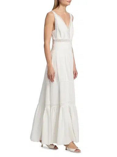 Kobi Halperin Women's Alessia Maxi Dress - White - Size 12 | Thumbnail 2