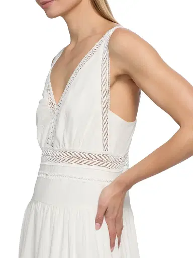 Kobi Halperin Women's Alessia Maxi Dress - White - Size 12 | Thumbnail 6