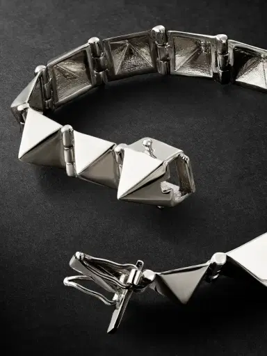 Anita Ko 18-Karat White Gold Diamond Bracelet - Men | Thumbnail 3