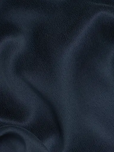 Lunya Women's Washable Silk Tulip-Back Pajama Set - Deep Blue - Size XL | Thumbnail 7