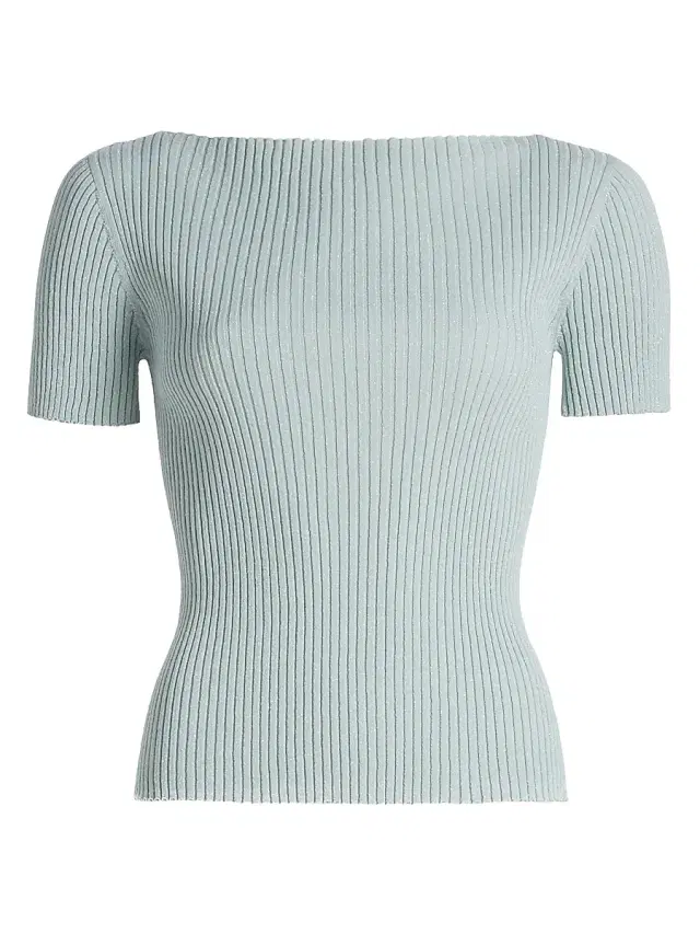 Women's Blake Rib-Knit T-Shirt - Mirage