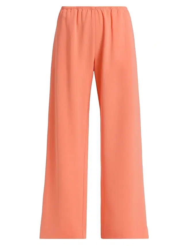 Leset Women's Arielle Wide-Leg Pants - Pamplemousse
