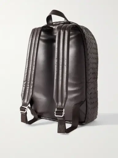 Bottega Veneta Intrecciato Leather Backpack - Men | Thumbnail 3