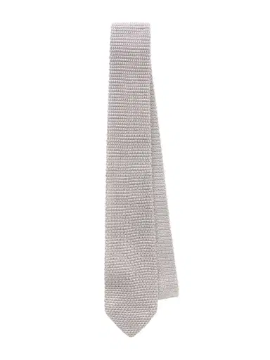 MR P. 7cm Knitted Silk Tie - Men | Thumbnail 1