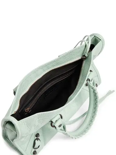 Balenciaga Women's Le City Top Handle Bag - Mineral Green | Thumbnail 4 Balenciaga Women's Le City Top Handle Bag - Mineral Green | Thumbnail 4