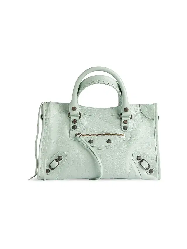 Women's Le City  Top Handle Bag - Mineral Green