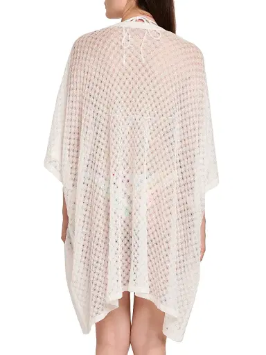 Missoni Women's Raschel Lace Cover-Up Caftan - White - Size XS | Thumbnail 4 Missoni Women's Raschel Lace Cover-Up Caftan - White - Size XS | Thumbnail 4