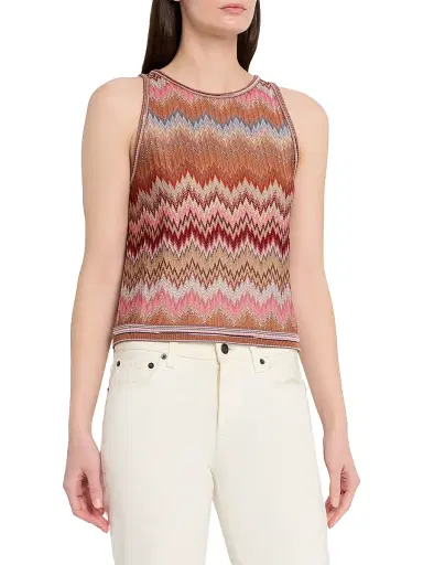 Missoni Women's Chevron Knit Tank | Thumbnail 3