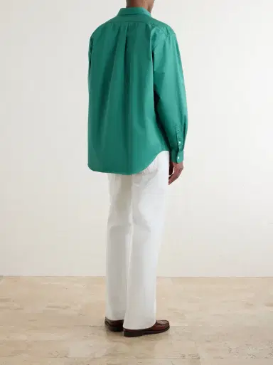 Aimé Leon Dore Logo-Embroidered Cotton Shirt | Thumbnail 4 Aimé Leon Dore Logo-Embroidered Cotton Shirt | Thumbnail 4