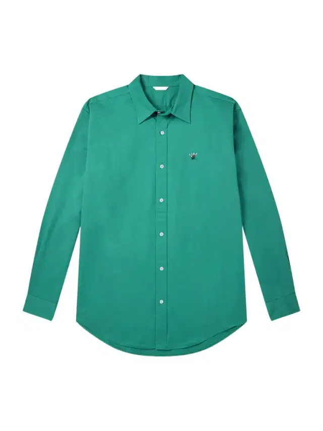 Logo-Embroidered Cotton Shirt