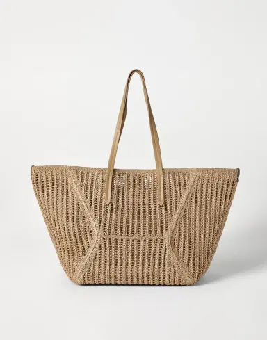 Brunello Cucinelli Techno raffia BC Duo bag | Thumbnail 2 Brunello Cucinelli Techno raffia BC Duo bag | Thumbnail 2