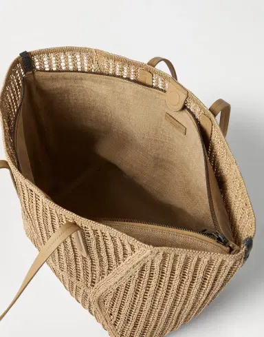 Brunello Cucinelli Techno raffia BC Duo bag | Thumbnail 5 Brunello Cucinelli Techno raffia BC Duo bag | Thumbnail 5