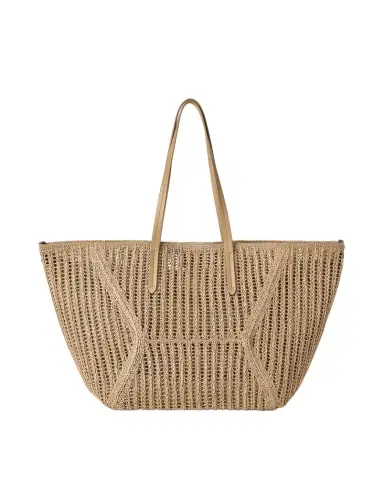 Brunello Cucinelli Techno raffia BC Duo bag | Thumbnail 1 Brunello Cucinelli Techno raffia BC Duo bag | Thumbnail 1