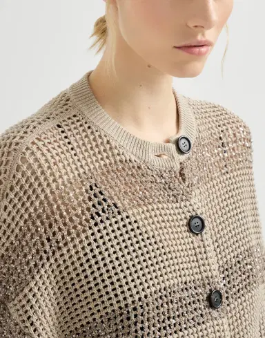 Brunello Cucinelli Cropped cardigan | Thumbnail 3 Brunello Cucinelli Cropped cardigan | Thumbnail 3