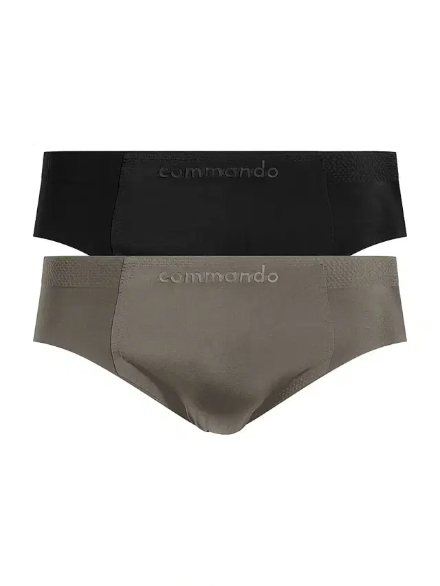 Commando Men's Ultimate Bonded 2-Pack Micro-Tech Brief Set