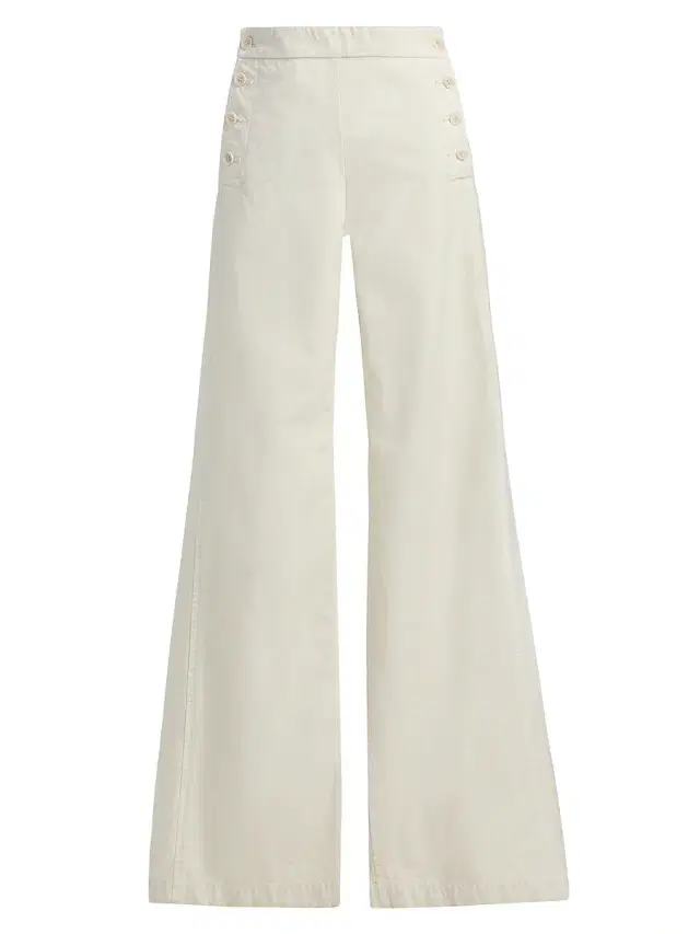 Nili Lotan Women's Reed Cotton Sailor Pants - Stone