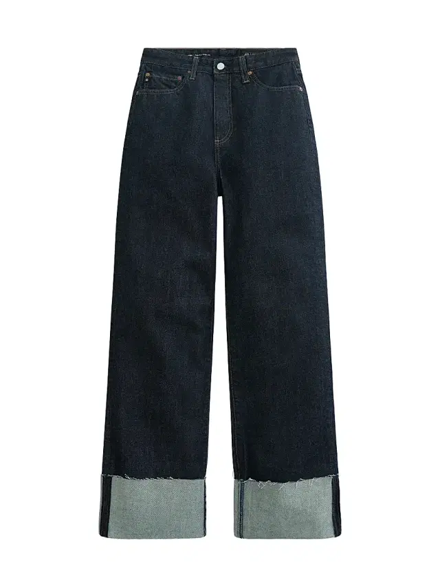 AG Jeans Women's Kora Cuffed Wide-Leg Jeans - Moonrise