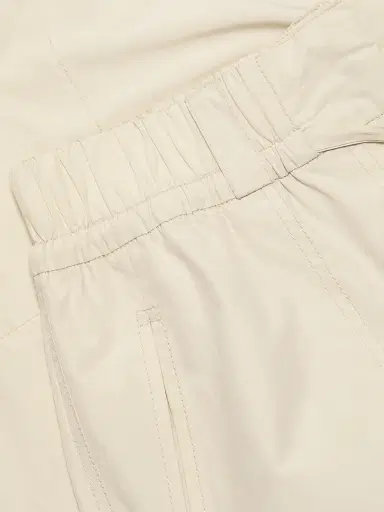 DEREK LAM 10 CROSBY Women's Ruth Cotton Poplin Wide-Leg Crop Cargo Pants | Thumbnail 7