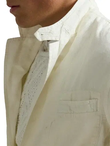 Polo Ralph Lauren Men's Tailored Slub Cotton-Linen Sportcoat | Thumbnail 5 Polo Ralph Lauren Men's Tailored Slub Cotton-Linen Sportcoat | Thumbnail 5