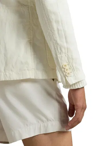 Polo Ralph Lauren Men's Tailored Slub Cotton-Linen Sportcoat | Thumbnail 6 Polo Ralph Lauren Men's Tailored Slub Cotton-Linen Sportcoat | Thumbnail 6