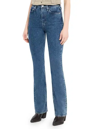 rag & bone Women's Peyton High-Rise Stretch Boot-Cut Jeans - Pikes | Thumbnail 3 rag & bone Women's Peyton High-Rise Stretch Boot-Cut Jeans - Pikes | Thumbnail 3