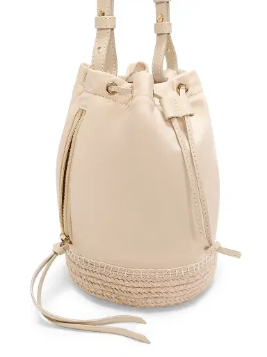 MZ Wallace Women's Waverly Espadrille Bucket Bag - Buff | Thumbnail 4 MZ Wallace Women's Waverly Espadrille Bucket Bag - Buff | Thumbnail 4