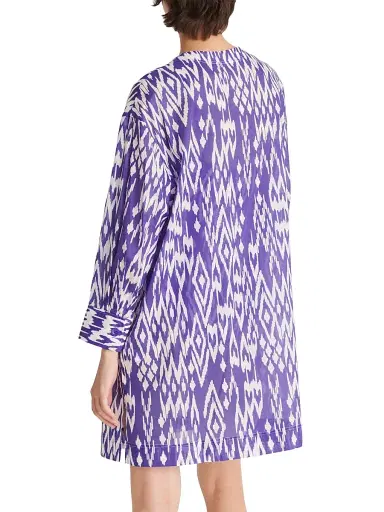 Eres Women's Hurricane Cotton Shirt - Imprime Wind Flashy - Size Small | Thumbnail 4