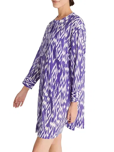 Eres Women's Hurricane Cotton Shirt - Imprime Wind Flashy - Size Small | Thumbnail 5
