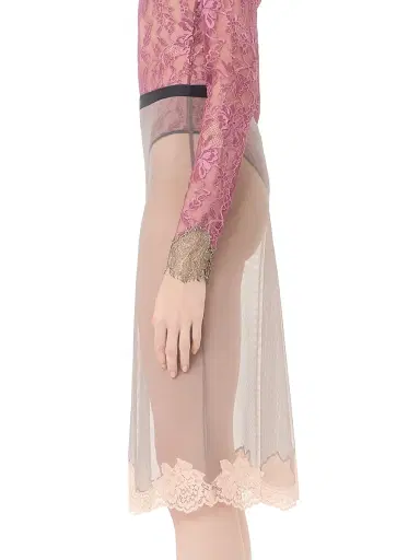 Valentino Garavani Women's Tulle Skirt - Grey - Size Large | Thumbnail 4 Valentino Garavani Women's Tulle Skirt - Grey - Size Large | Thumbnail 4