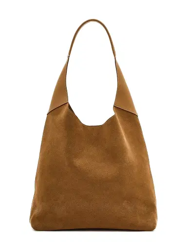 Il Bisonte Women's Le Laudi Suede Shoulder Bag | Thumbnail 1 Il Bisonte Women's Le Laudi Suede Shoulder Bag | Thumbnail 1