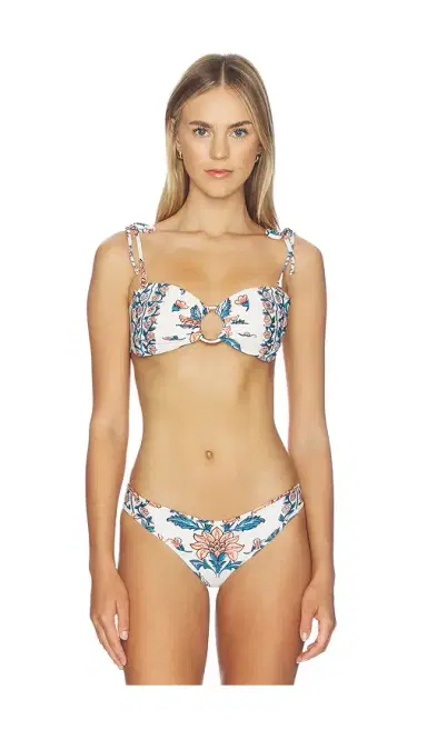 Montce Tori Ties Bandeau Bikini Top | Thumbnail 1