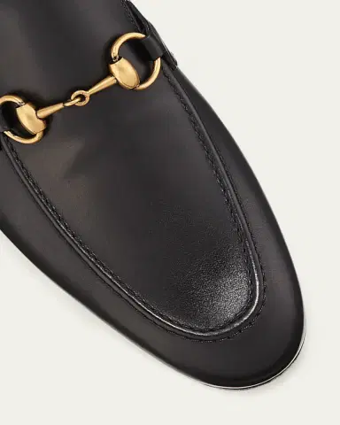 Gucci Men's Jordaan Leather Loafers | Thumbnail 5