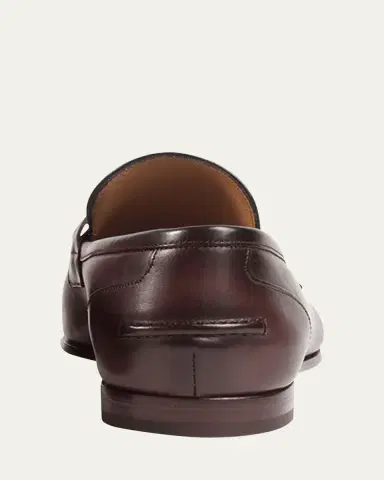 Gucci Men's Jordaan Leather Loafers | Thumbnail 8