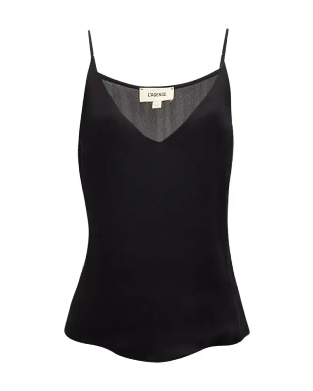 Gabriella Silk V-Neck Tank