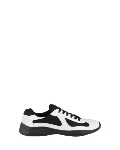 Prada Men's America's Cup Patent Leather Sneakers | Thumbnail 1 Prada Men's America's Cup Patent Leather Sneakers | Thumbnail 1