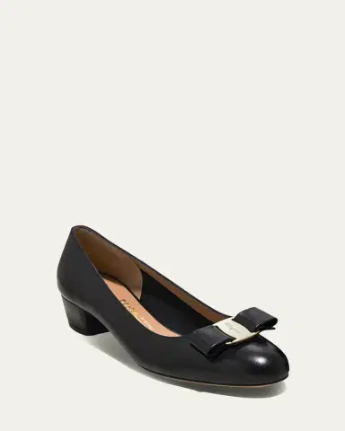 Ferragamo Vara Icon Leather Bow Pumps | Thumbnail 2 Ferragamo Vara Icon Leather Bow Pumps | Thumbnail 2