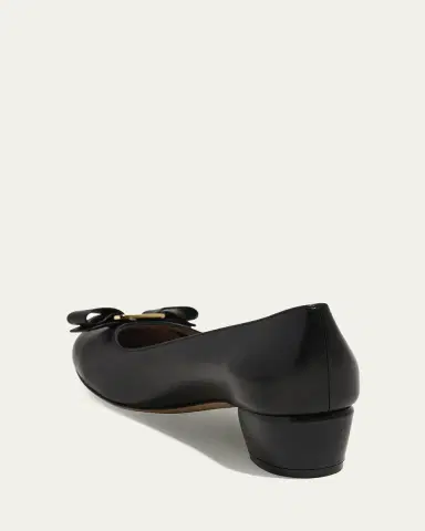 Ferragamo Vara Icon Leather Bow Pumps | Thumbnail 4 Ferragamo Vara Icon Leather Bow Pumps | Thumbnail 4