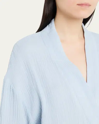 Pour Les Femmes Angel Long Gauze Robe | Thumbnail 5 Pour Les Femmes Angel Long Gauze Robe | Thumbnail 5