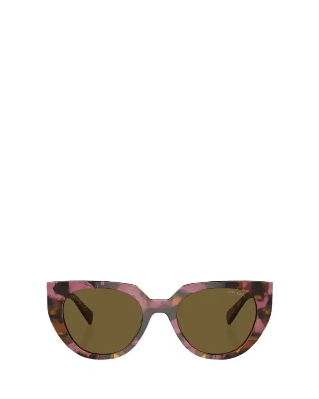 Two-Tone Acetate Cat-Eye Sunglasses